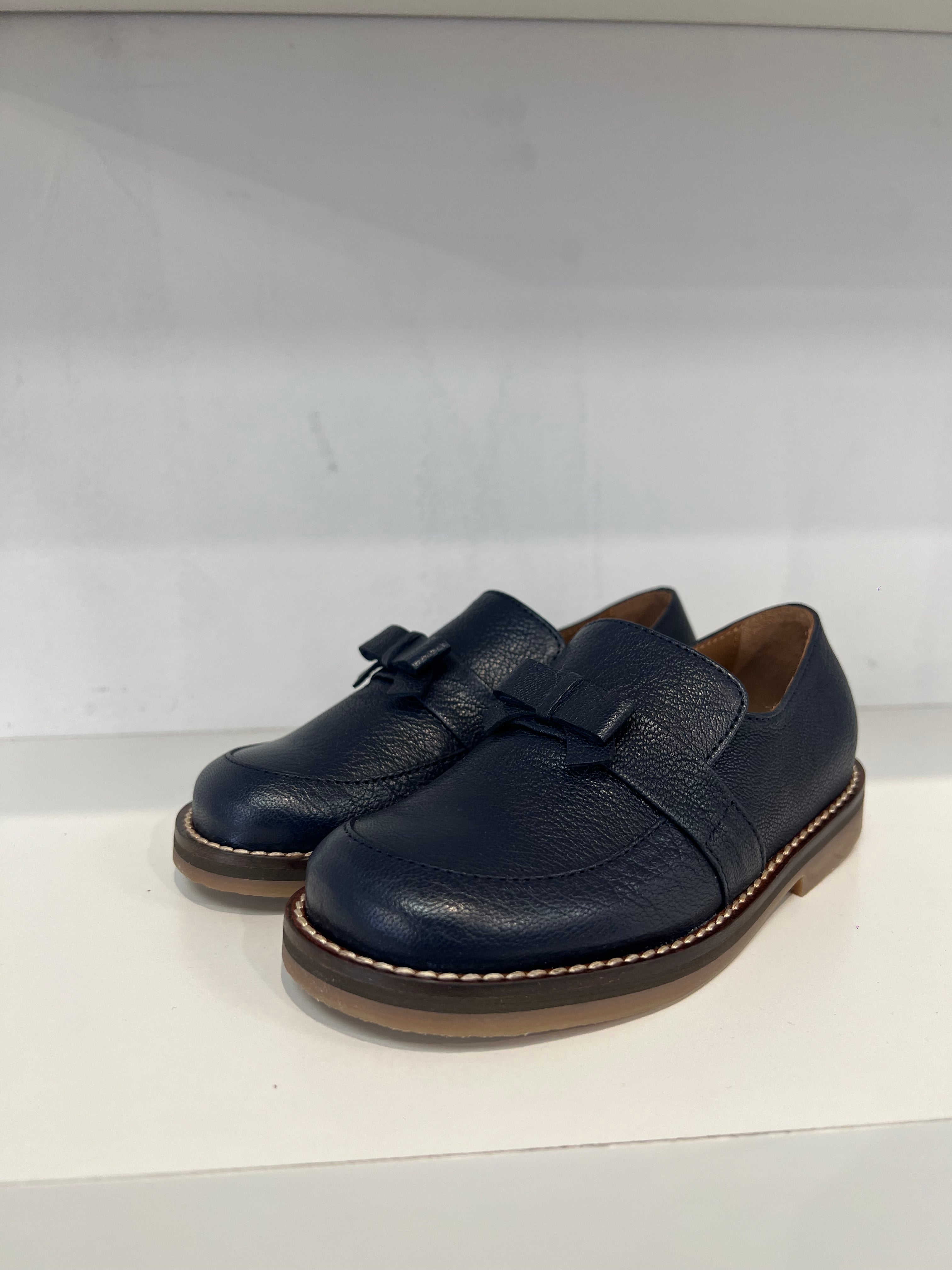 Pepe Navy Bow Loafer