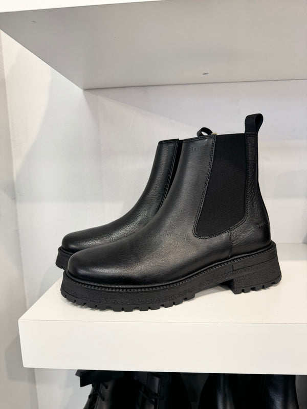 Angulus 0337 Black Track Sole Chelsea Boot