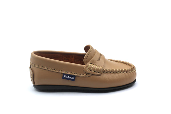 Atlanta Beige Penny Loafer