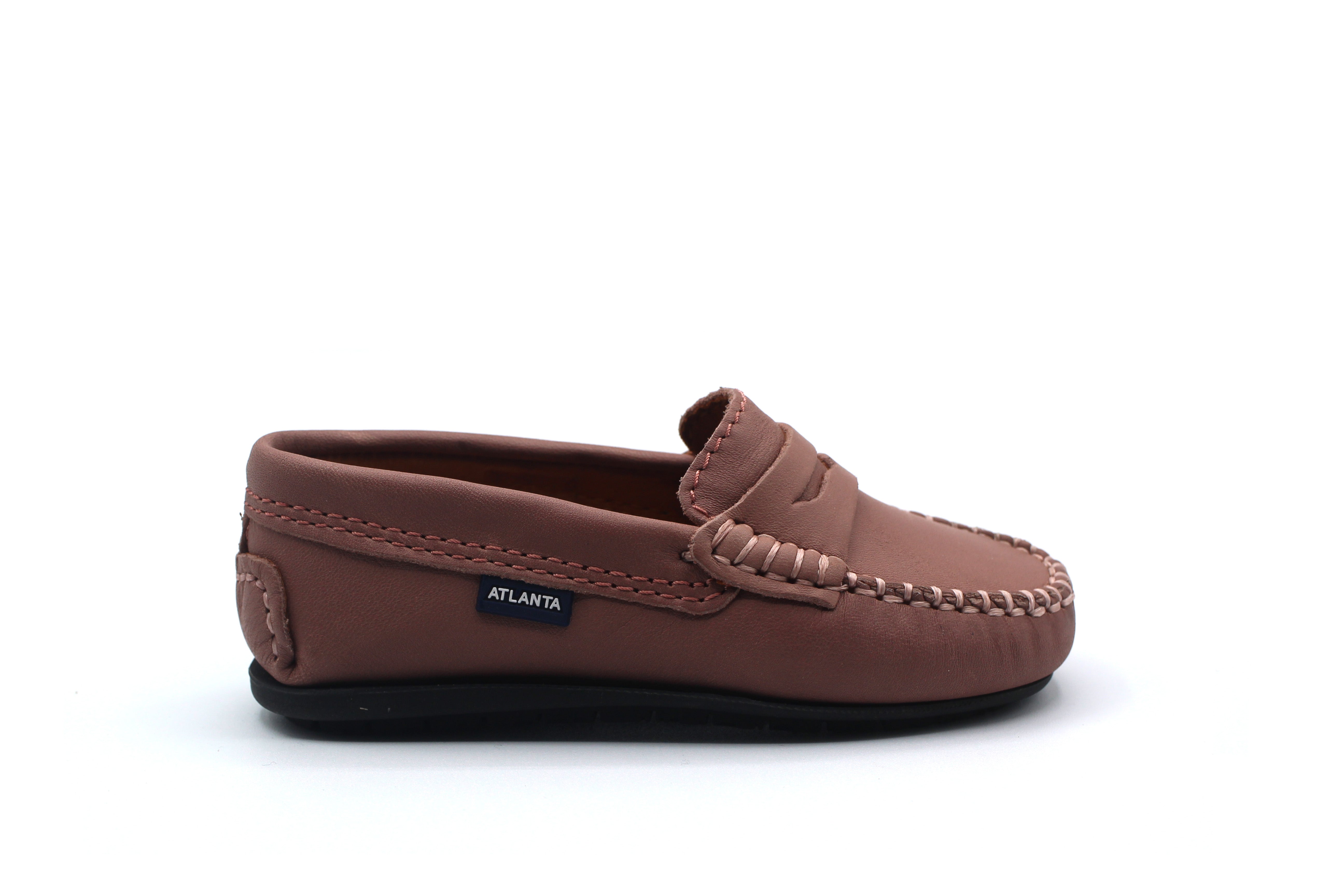 Atlanta Rose Pink Penny Loafer