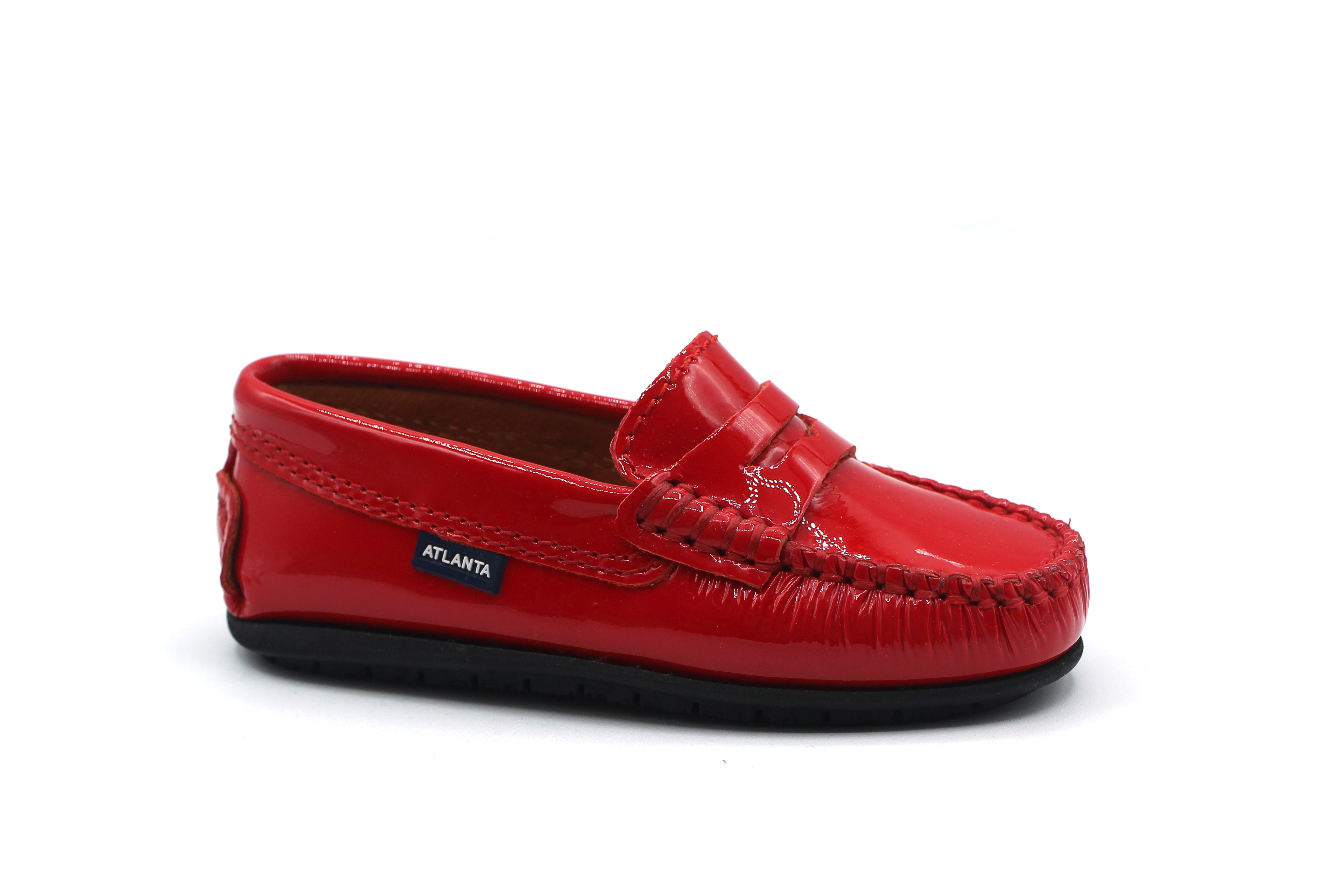 Atlanta Red Patent Penny Loafer