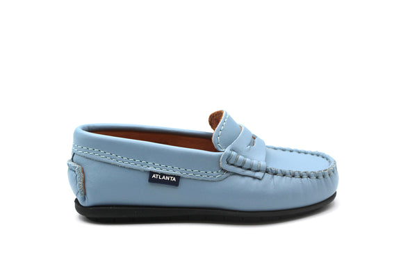 Atlanta Sky Blue Penny Loafer