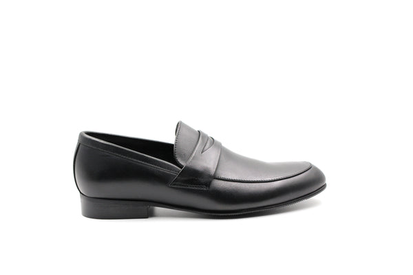 Atlanta Black Penny Classic Dress Loafer