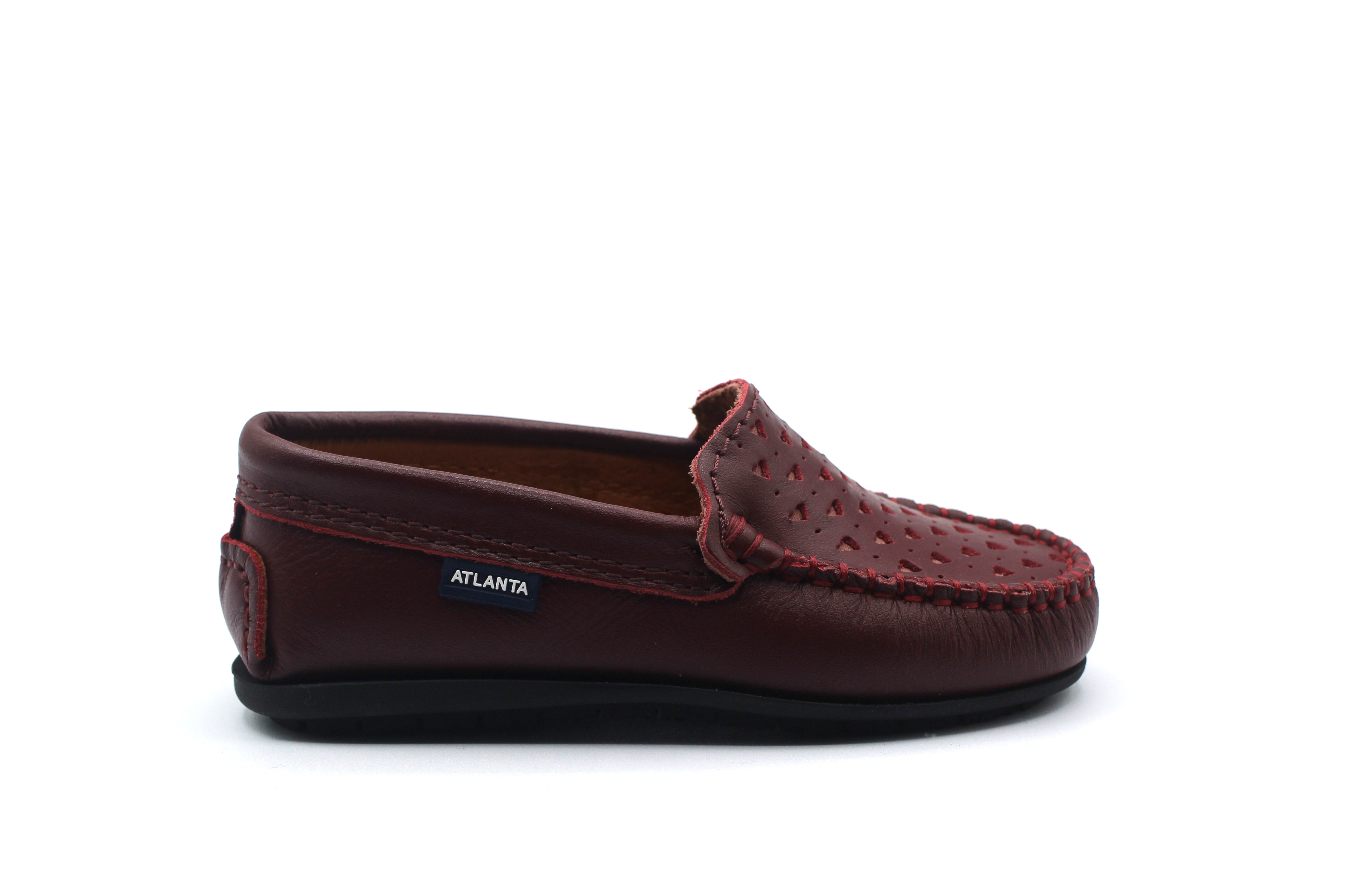 Atlanta Burgundy Heart Loafer