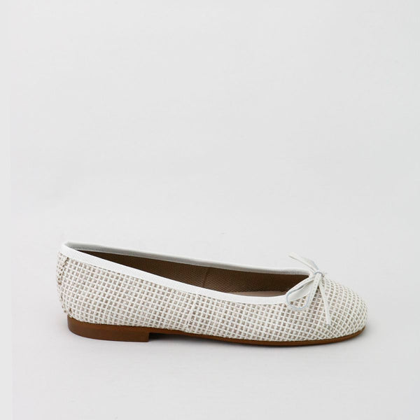 Papanatas Linen Ballet Flat