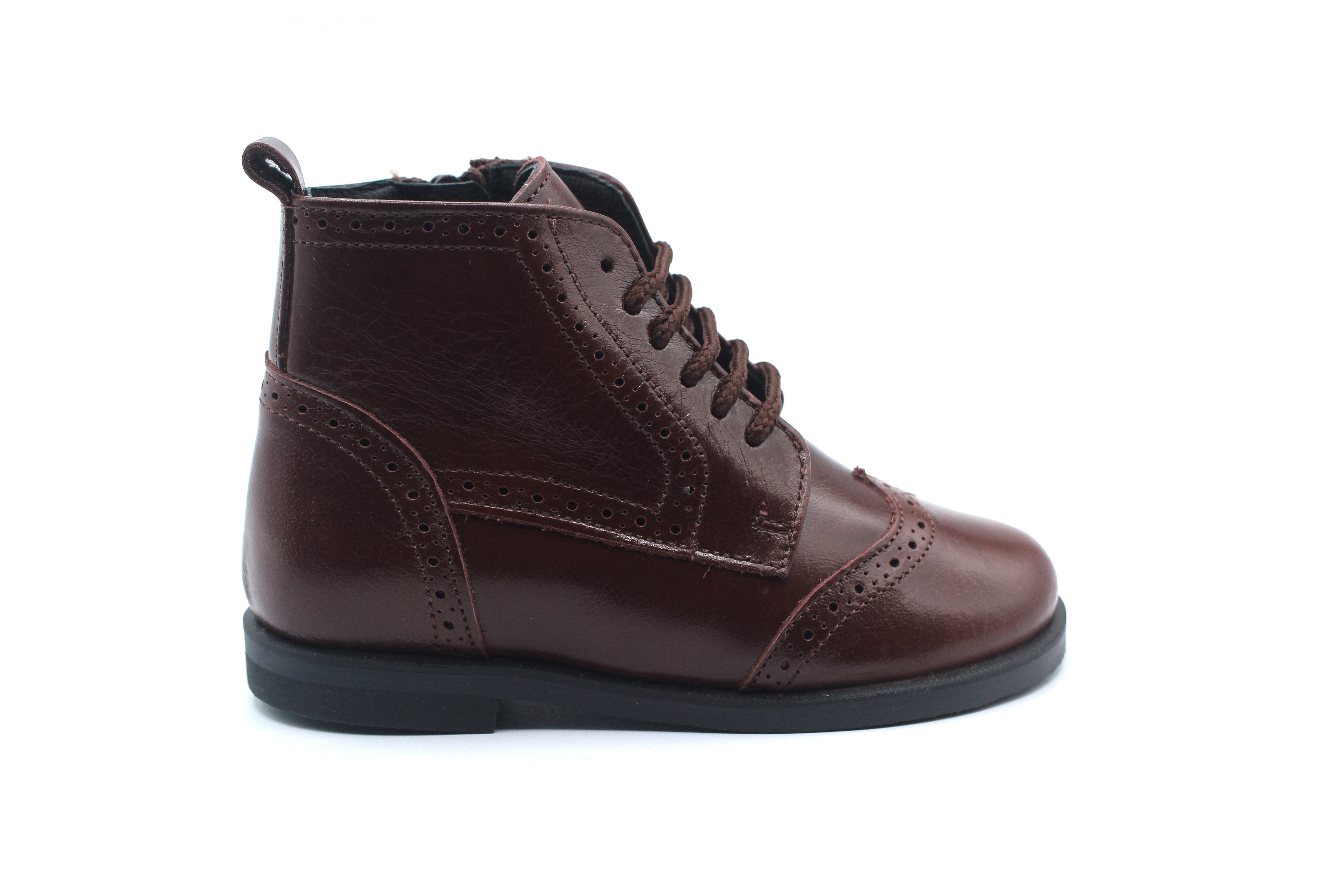 Don Louis Brown Wingtip Bootie