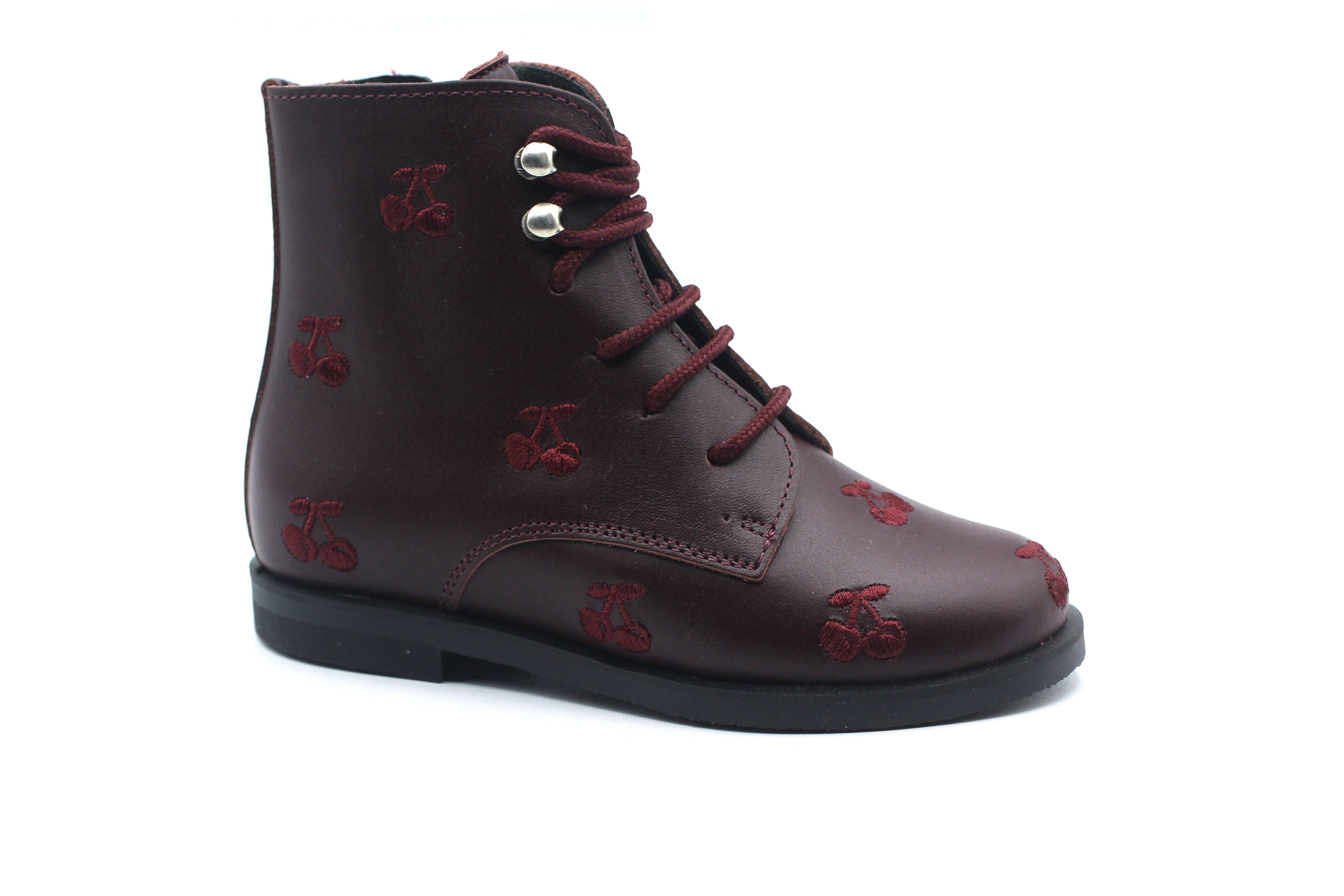 Don Louis Burgundy Mini Cherries Bootie