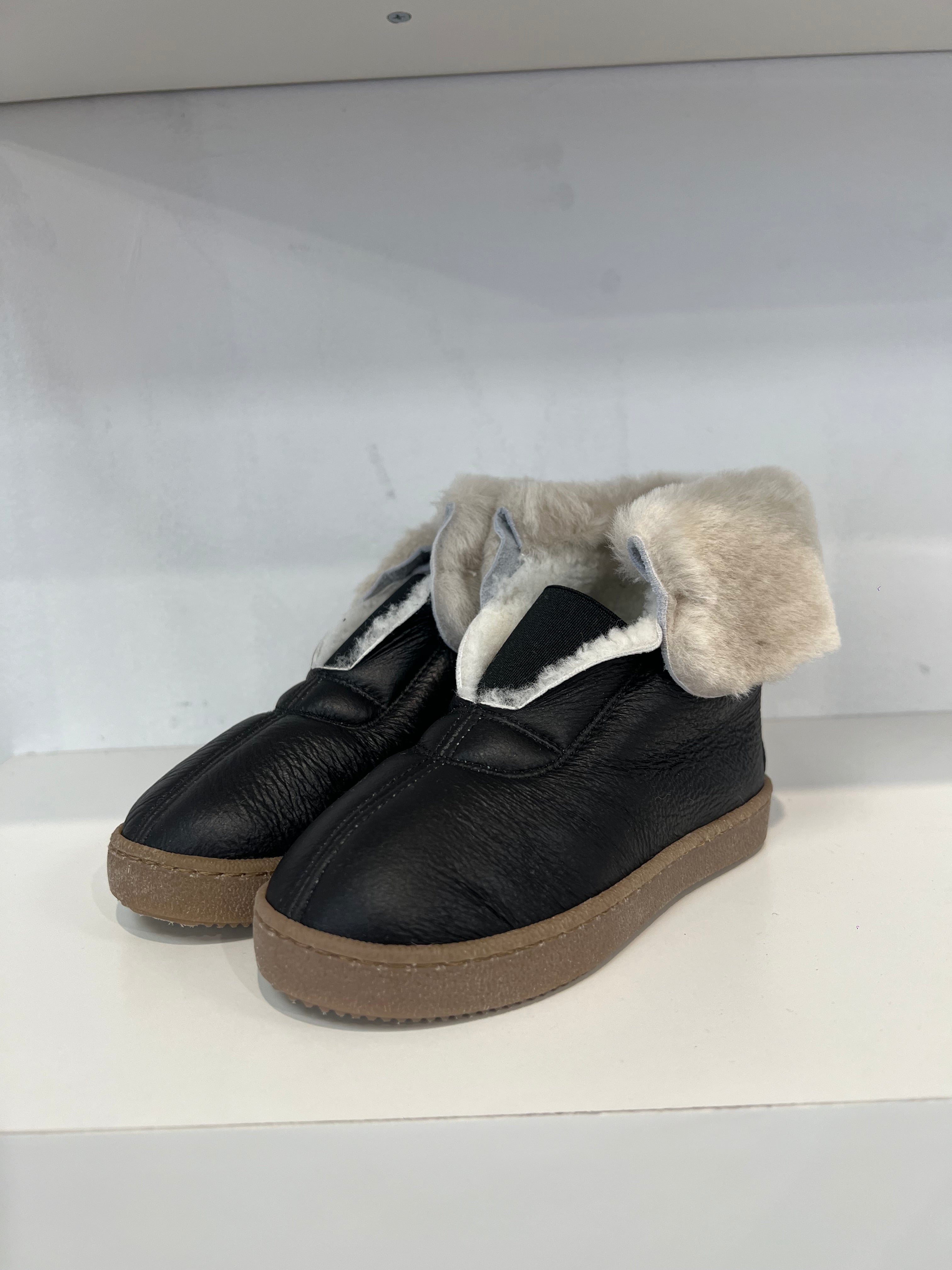 Pepe Fur Slip on bootie