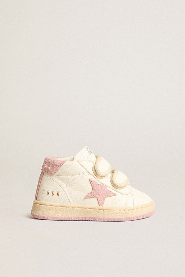 Golden Goose White Pink Baby Sneaker