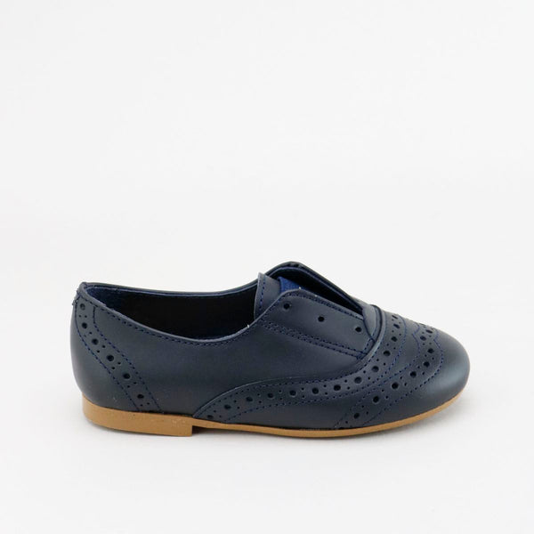 Papanatas Navy Laceless Oxford