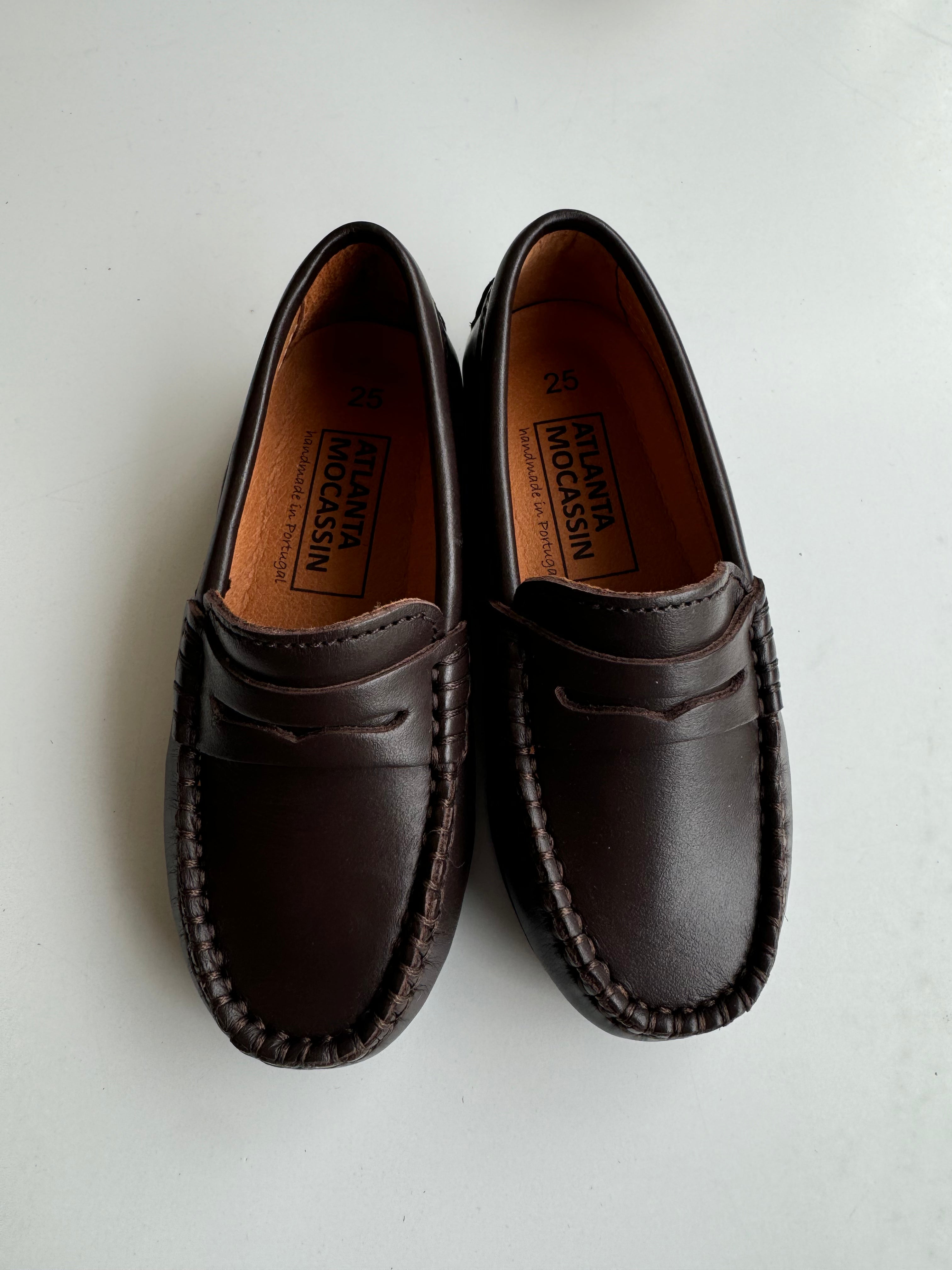 Atlanta Brown Dark Penny Loafer