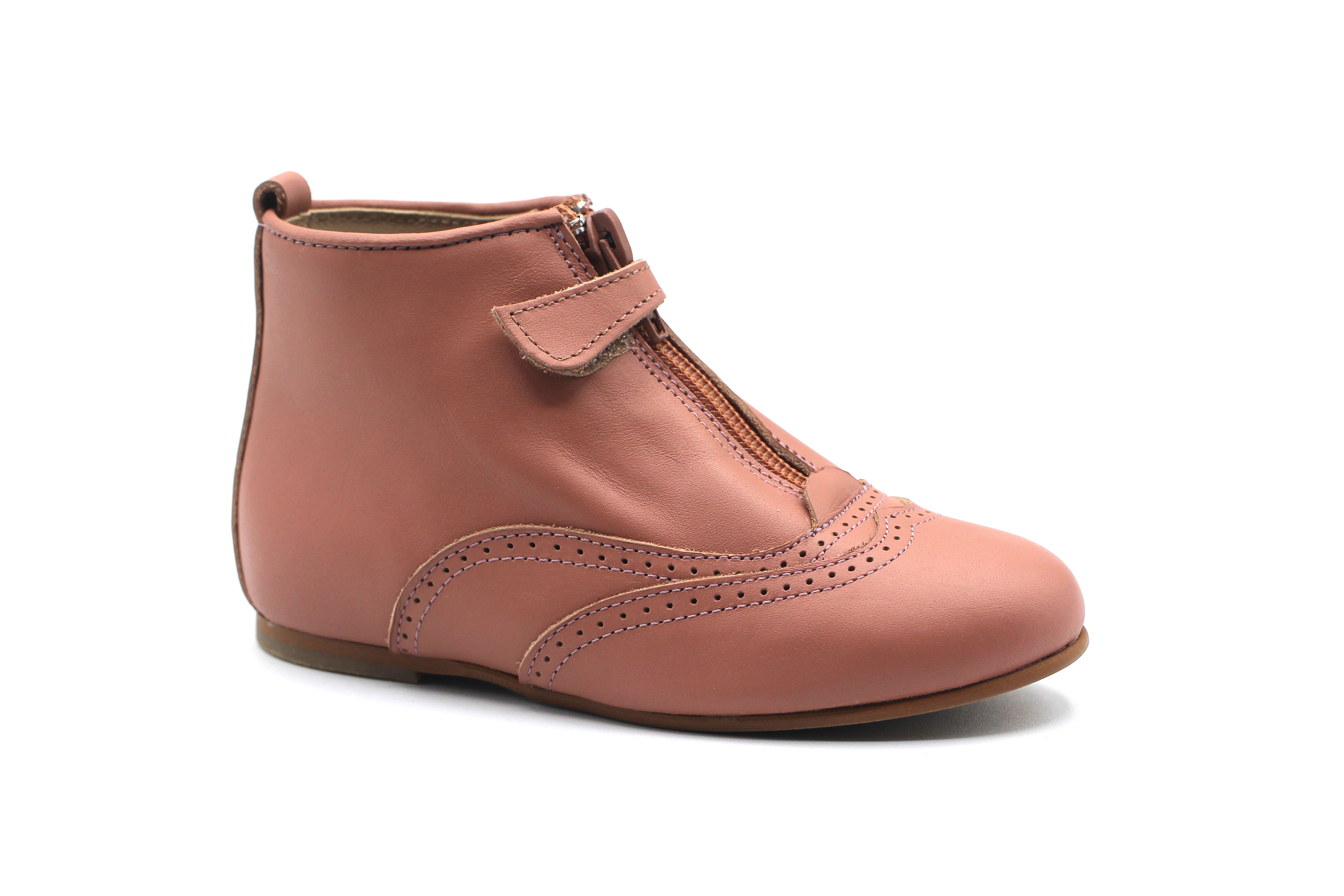 LMDI Winter Pink Zipper Bootie