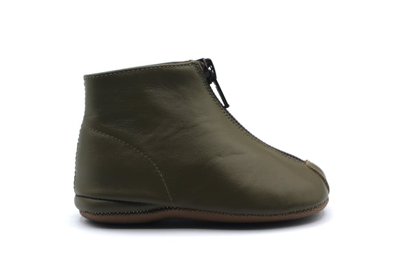 Pepe Hunter Green Zipper Bootie