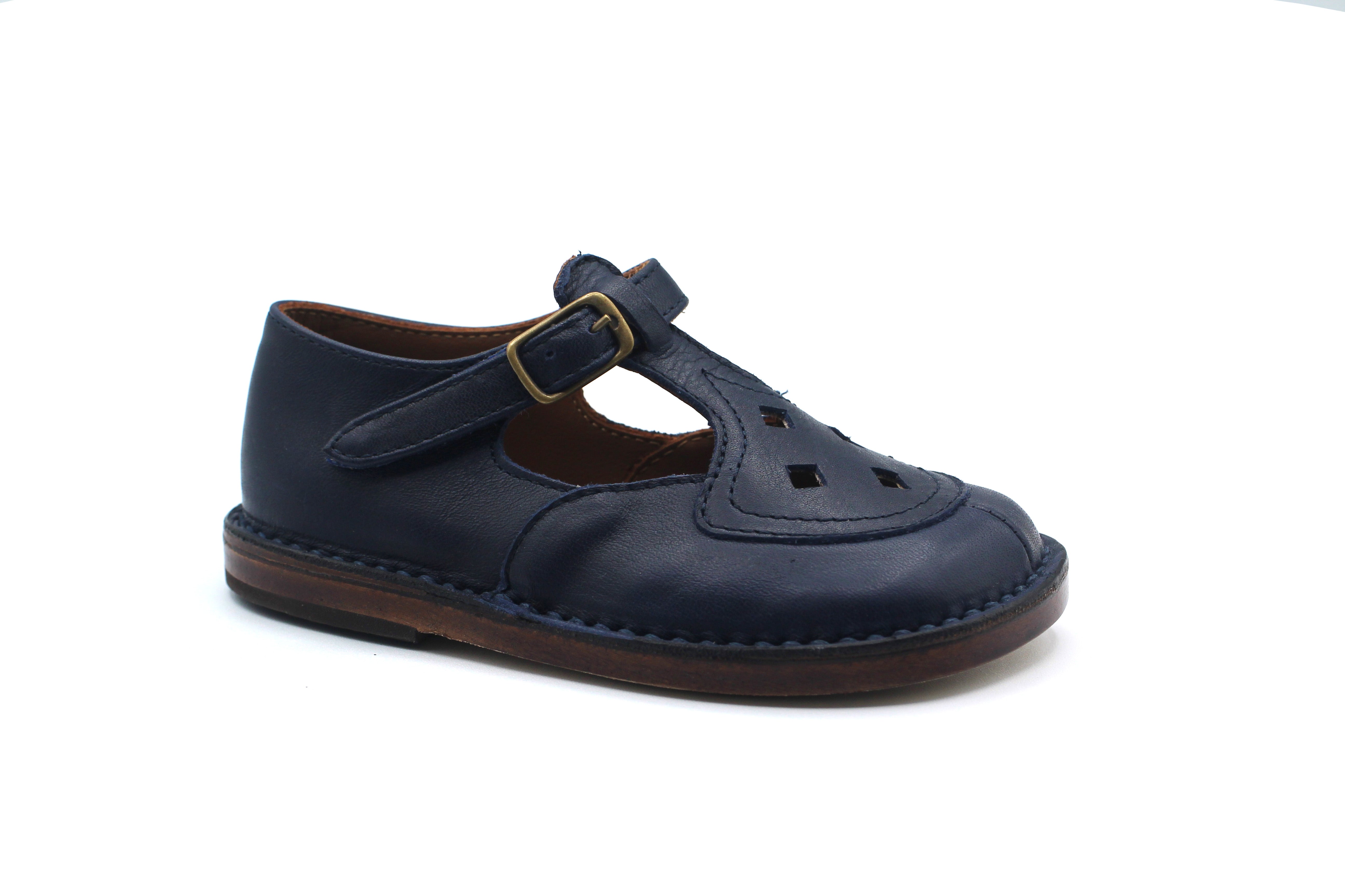 Pepe Navy T-Strap