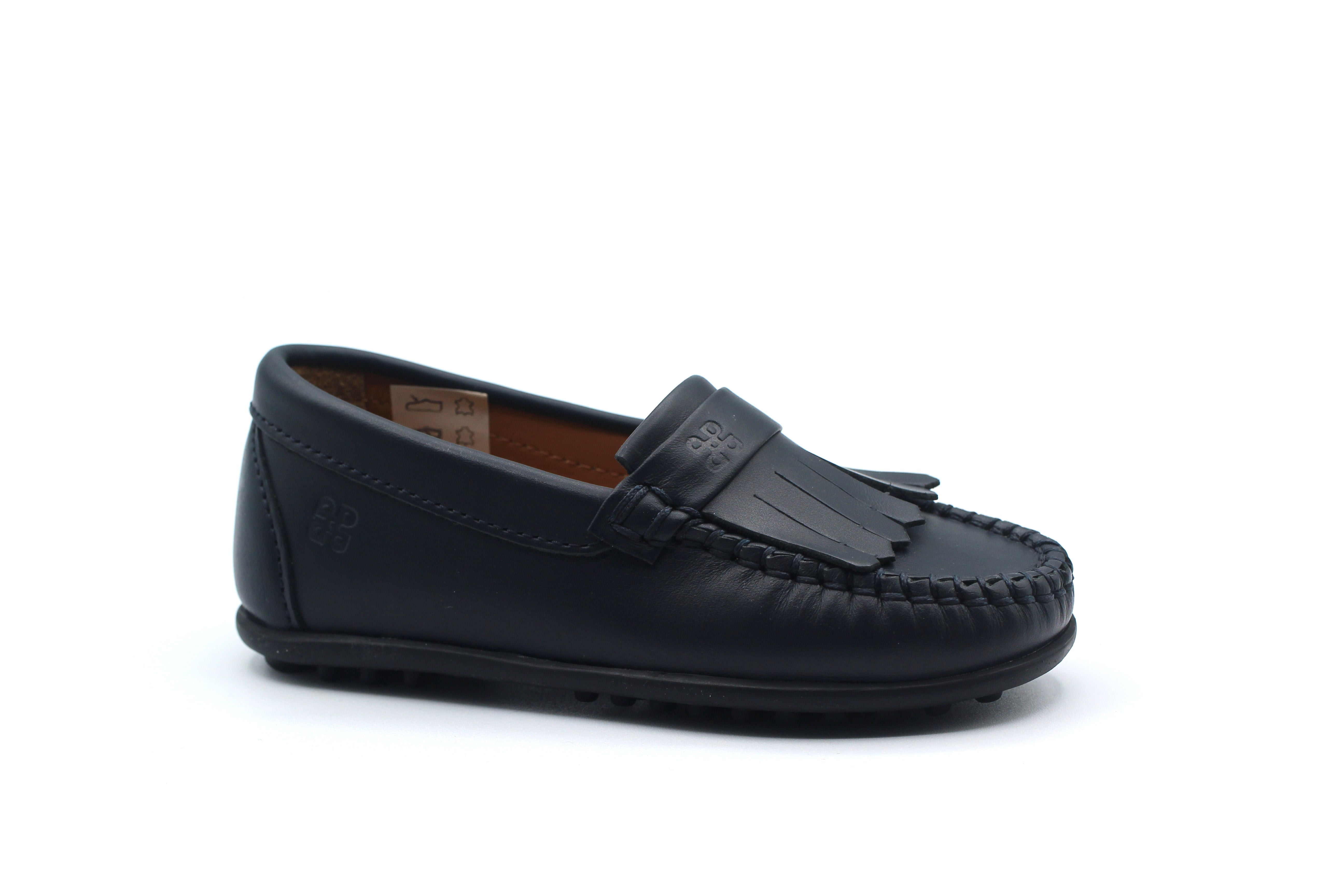 Porte Navy Fringe Loafer