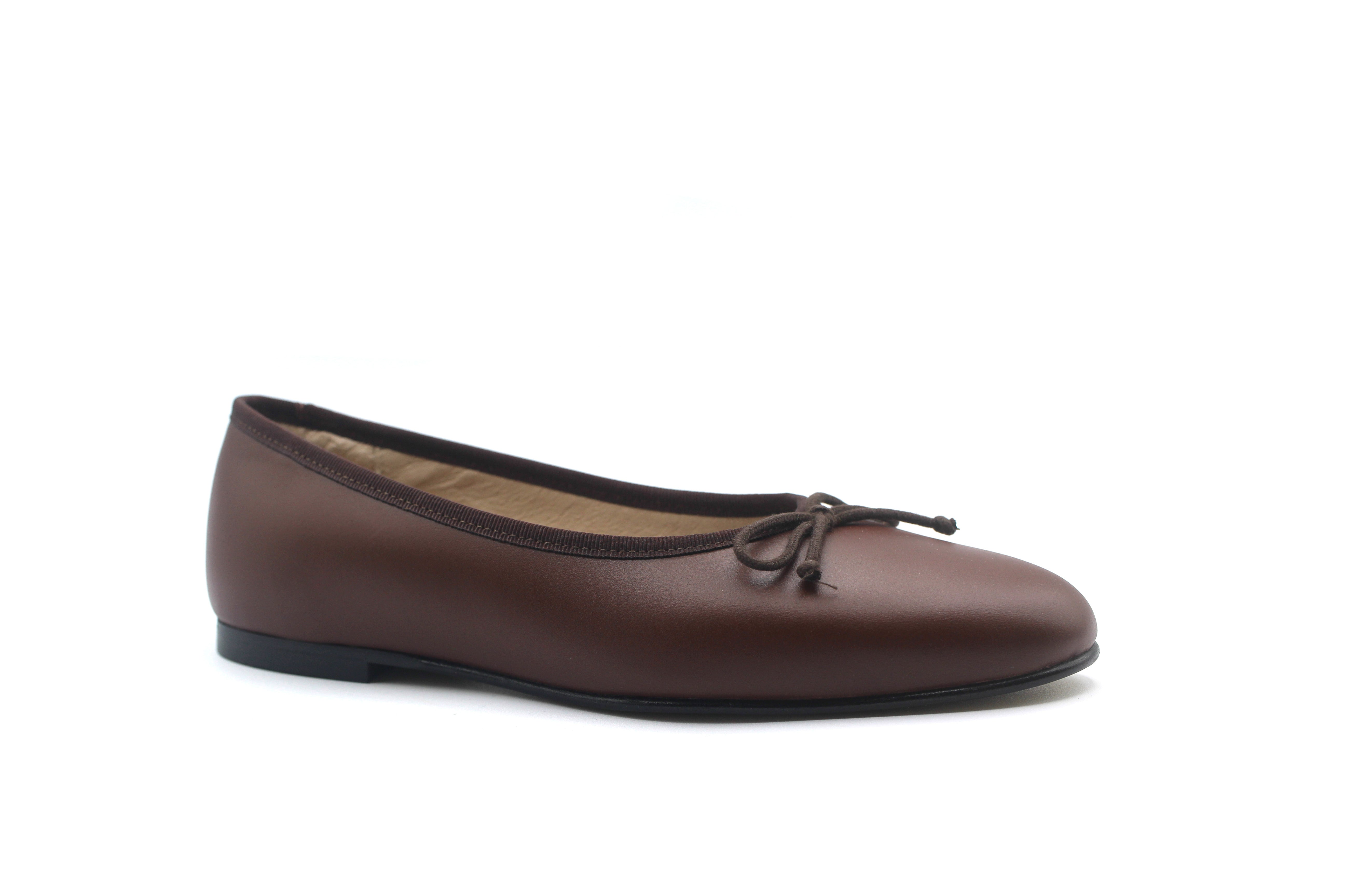 Valencia Brown Ballet Flat