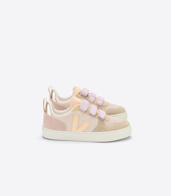 Veja V-10 Pink Multicolor Sneaker