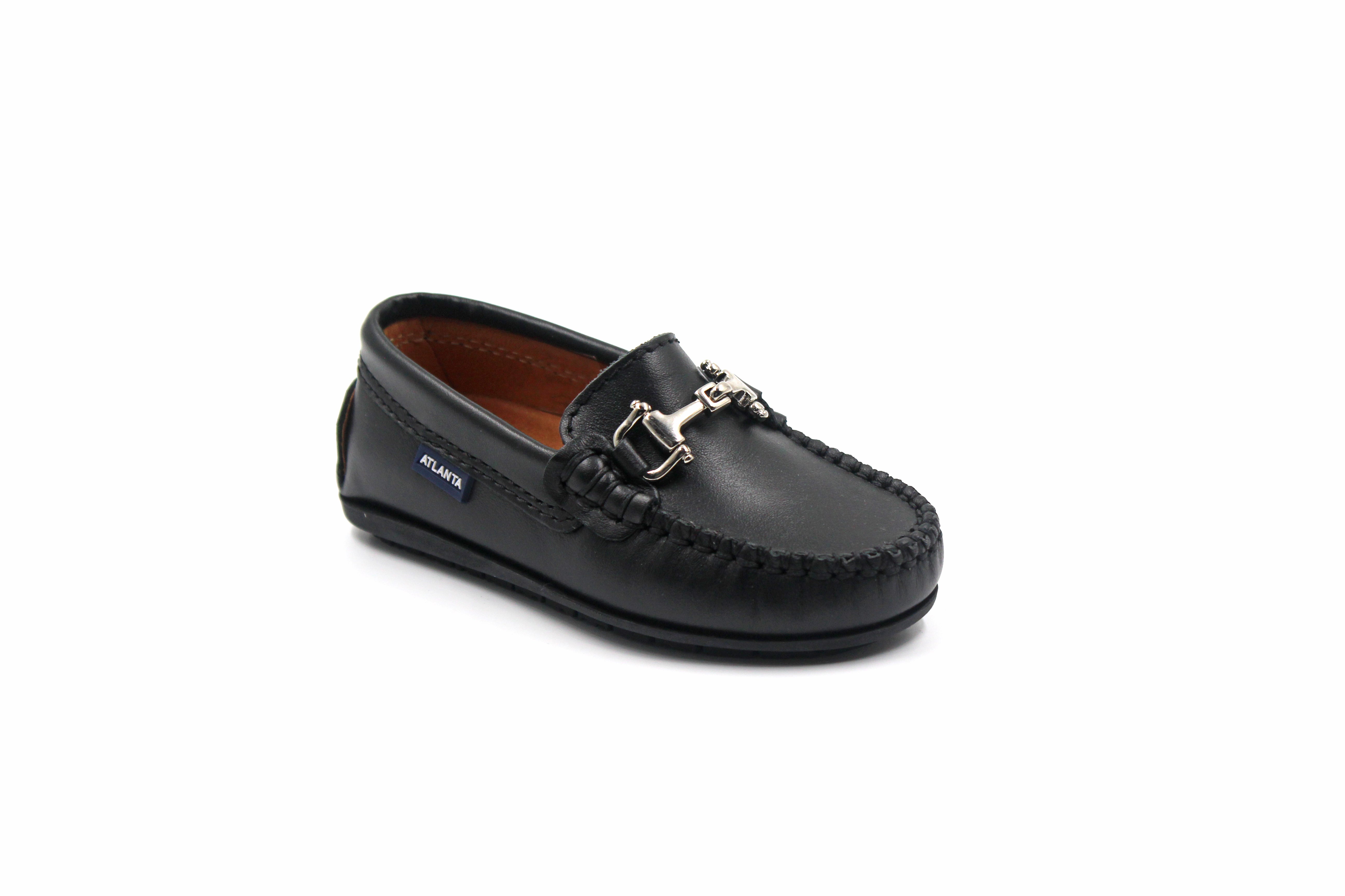 Atlanta Black Buckle Loafer