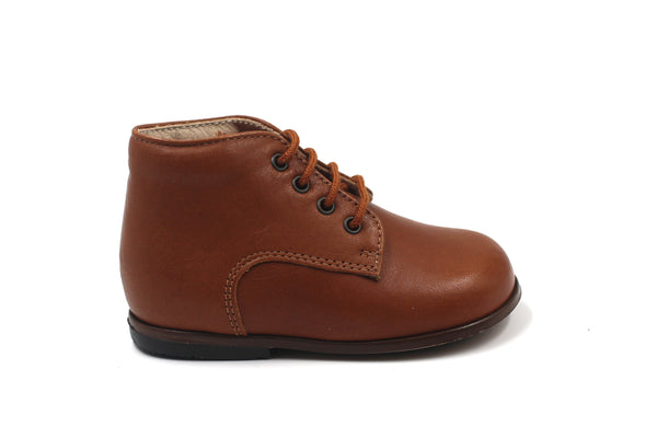 Beberlis Cathay Tan Lace Up Baby Bootie