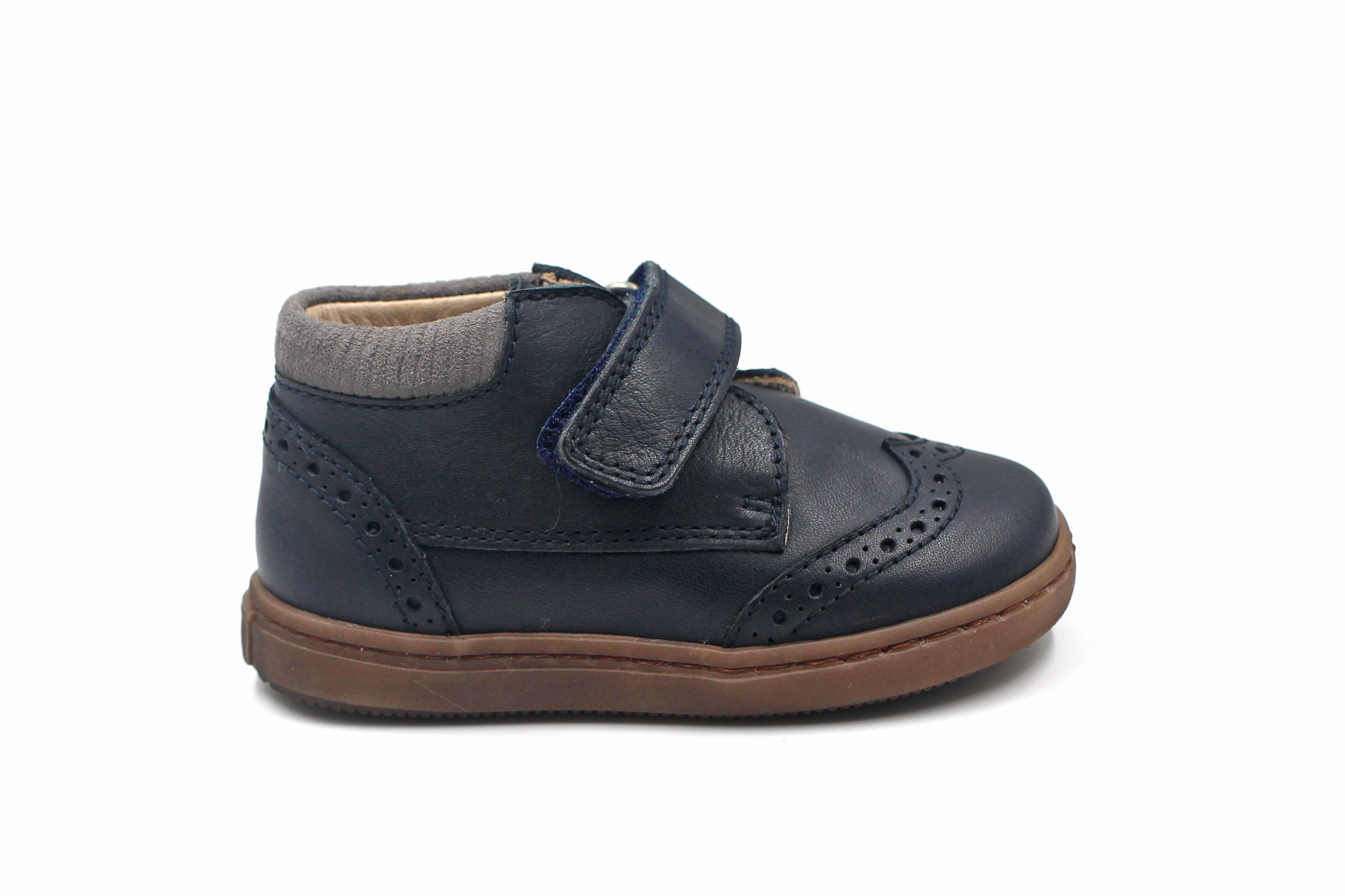 Beberlis Navy Velcro Baby Sneaker