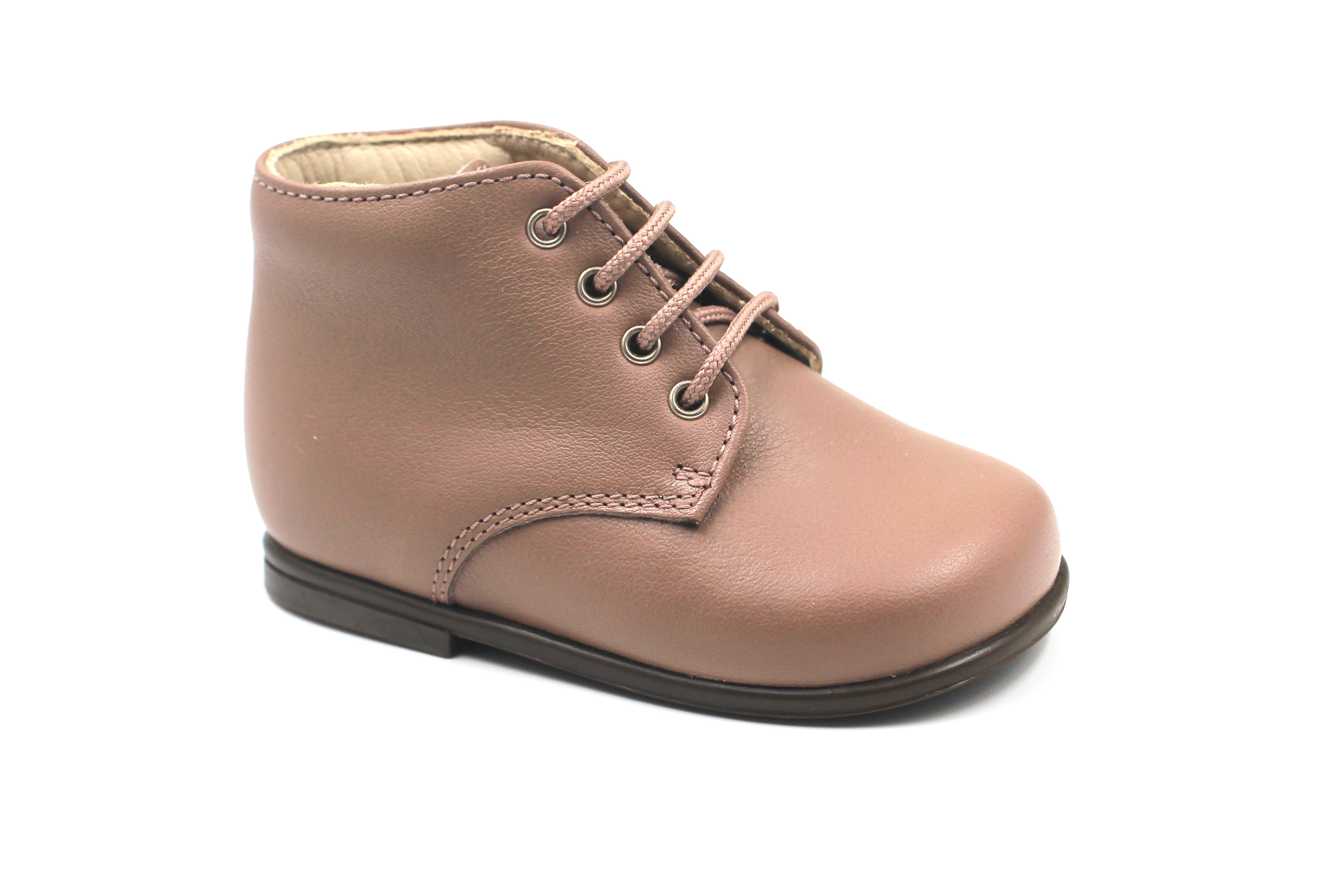 Beberlis Old Pink Rene Baby Bootie