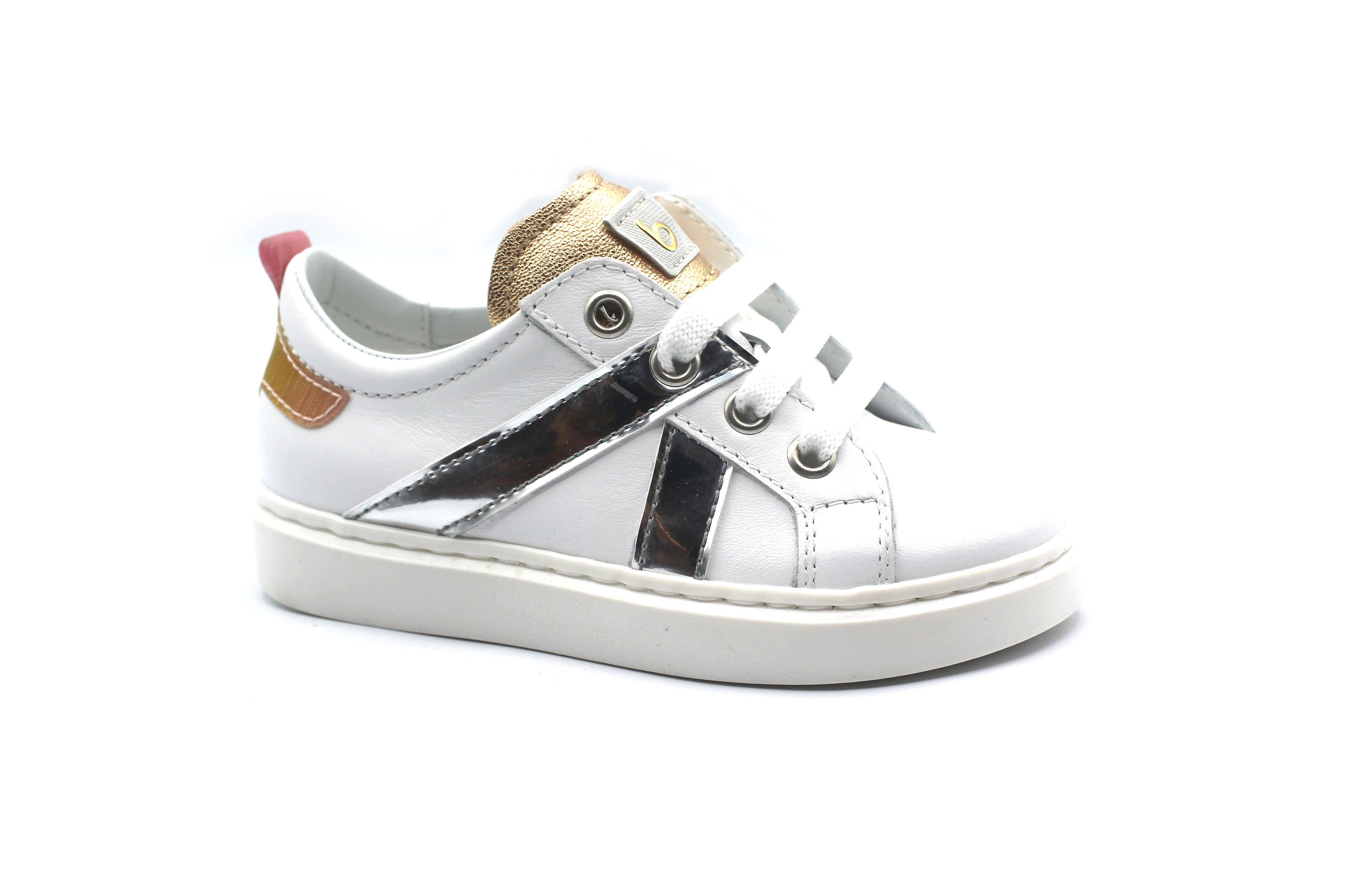 Beberlis White Metallic Detail Sneaker