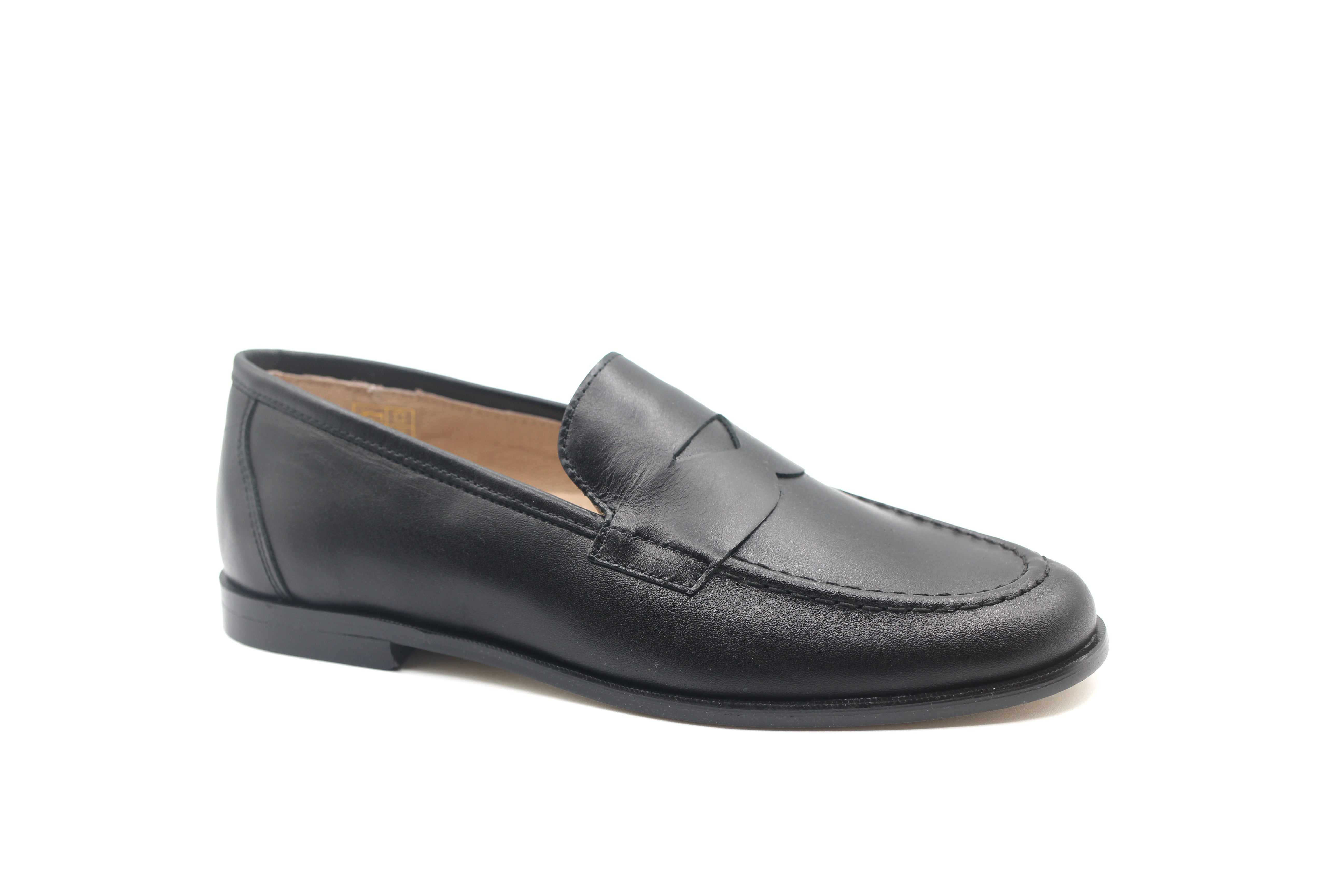 Gravitas Black Closed Penny Loafer