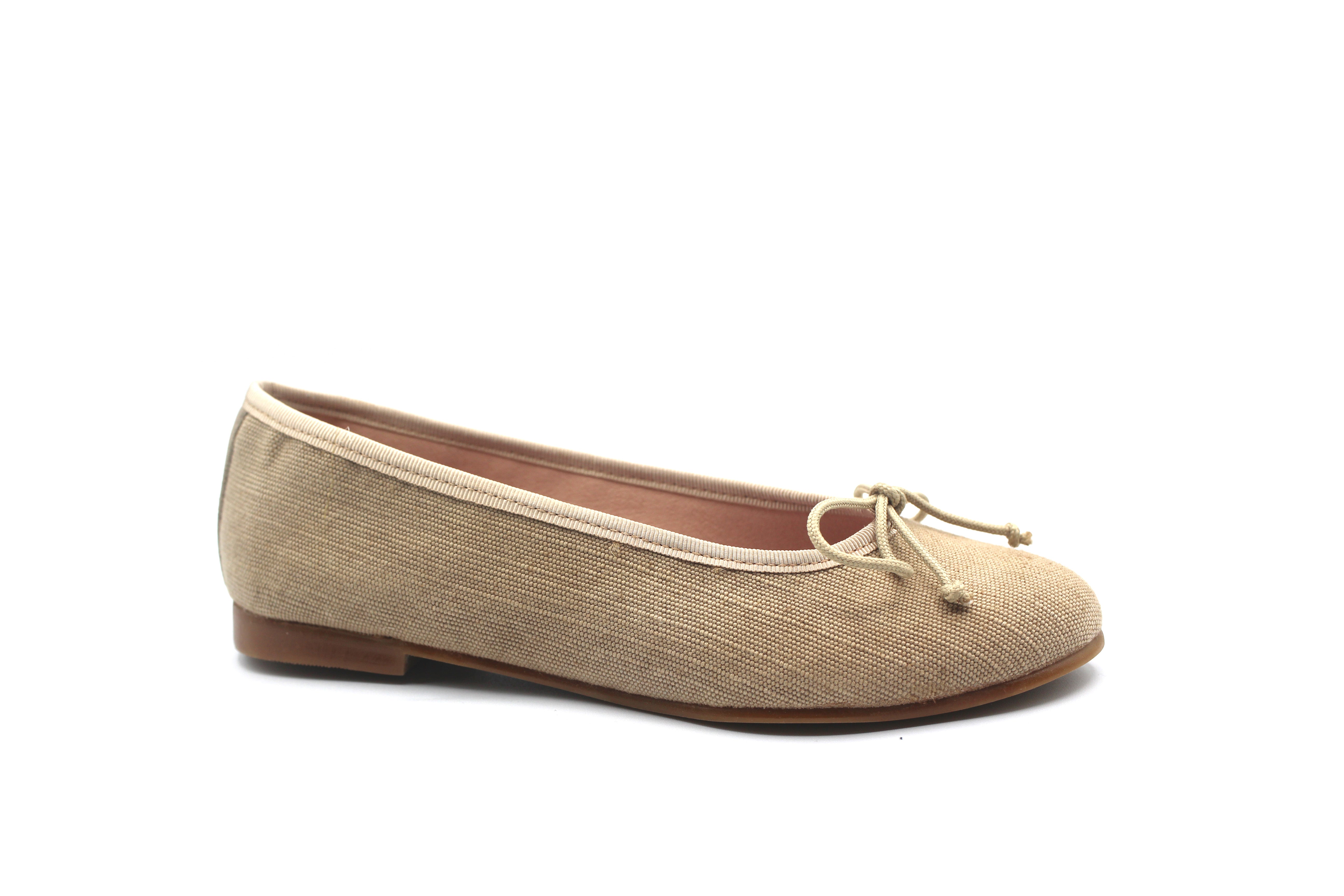 Lmdi Linen Ballet Flat