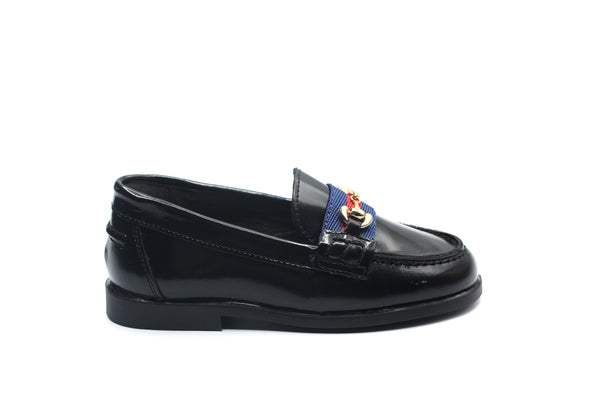 LMDI Black Chain Loafer