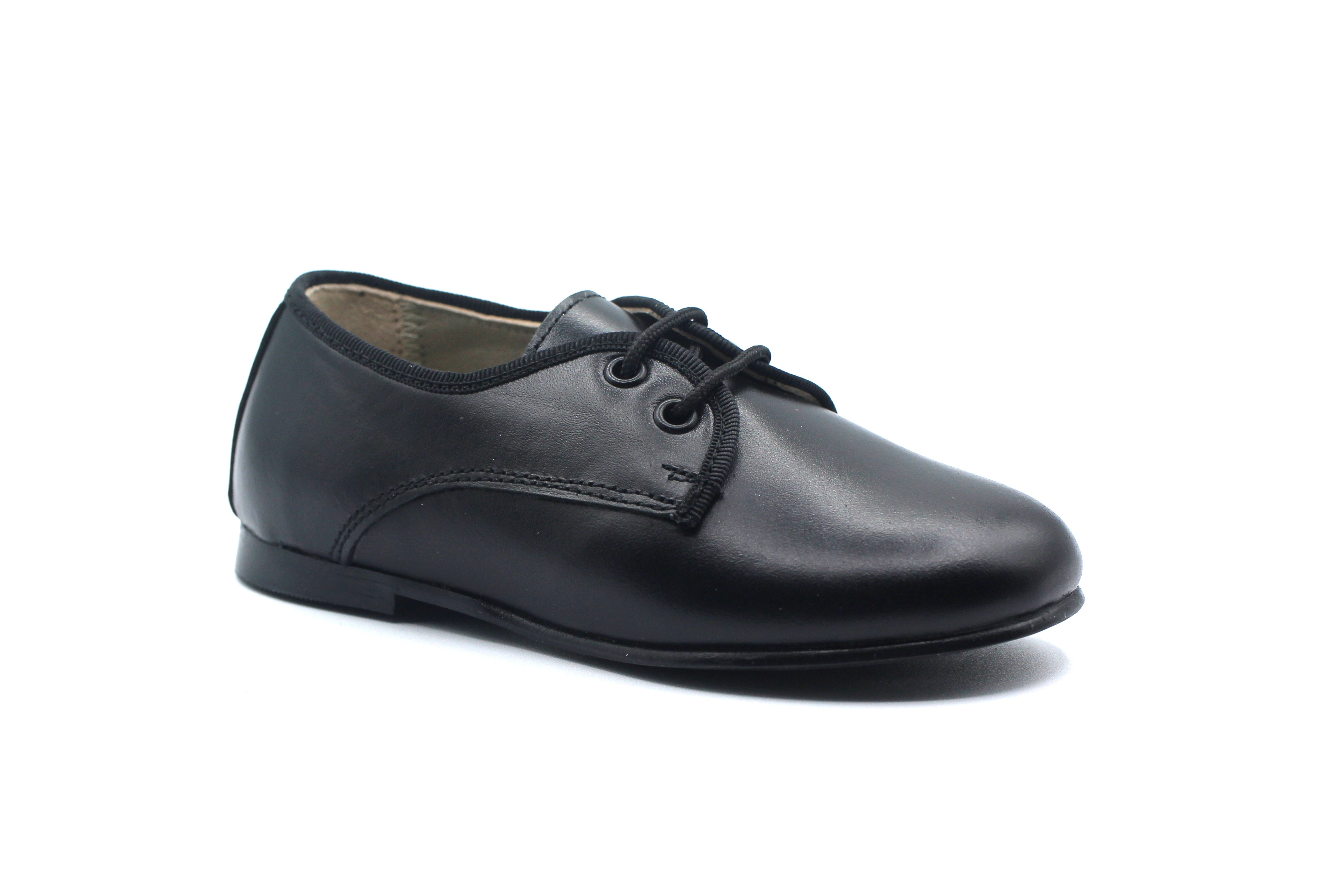 LMDI Black Leather Oxford