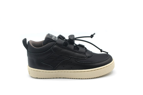 Pepe Black Drawstring Sneaker