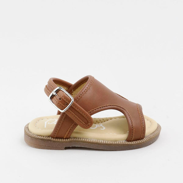 Papanatas Brown Buckle Sandal